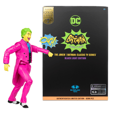 DC Multiverse - Batman '66 - The Joker (Black Light) (Gold Label)